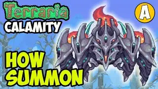 Terraria Calamity Mod How To Summon ASTRUM AUREUS BOSS (2024)