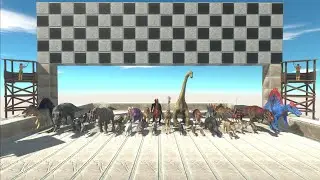 Tower Survival Speed Race 50 Units - Animal Revolt Battle Simulator
