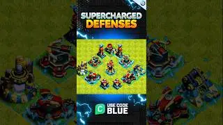 NEW SUPERCHARGED Defenses are AWESOME | Sneak Peek 2 Clash of Clans #coc #update #blueprintcoc