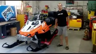 Доработка снегохода Arctic Cat Bearcat Z1