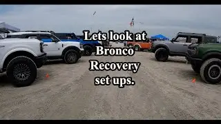 Lets look at Bronco recovery set ups #bronco #broncooffroad #offroadrecovery #offroadconsulting