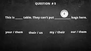 Possessive Adjectives | English Grammar | Possessive Adjectives vs Pronouns