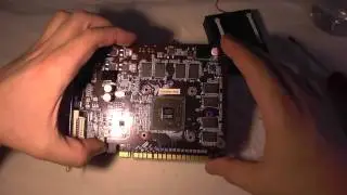 nVidia GT 220 VGA Card Thermal Paste Reapply