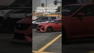 1200Hp CT5-V Burnout on COPS!! 