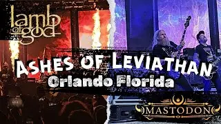 Ashes of Leviathan: Mastodon + Lamb of God @ Orlando Amphitheater, Orlando FL - July 24th 2024 Vlog