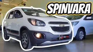 Chevrolet Spin Activ 2017. Ela é mais econômica e anda mais! Veja o que mudou!