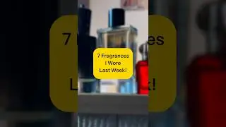7 Incredible Fragrances I Wore Last Week! 🔥