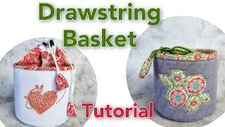 Drawstring Fabric Bucket