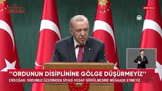 ''ORDUNUN DİSİPLİNİNE GÖLGE DÜŞÜRMEYİZ''