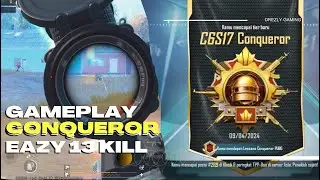 SEGAMPANG INI MASUK ZONA PUSH RANK TPP DUO CONQUEROR TAPI BLUNDER - PUBG MOBILE INDONESIA