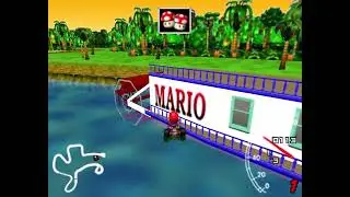 Beta Boat Slide returns in Mario Kart 64 Hooting Time