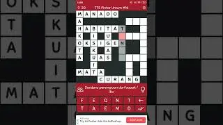 TTS (Teka Teki Silang) Pintar Umum #16