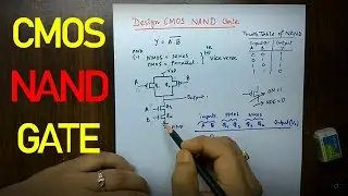 CMOS NAND GATE Design | Day On My Plate | VLSI Design Tutorials