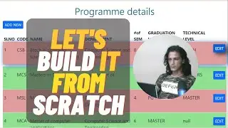 Lets build this PHP MYSQL AJAX application from scratch