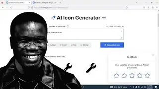 AI Icon Generator - Usage in freepik.com