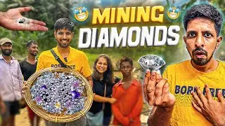 REAL DIAMONDS & GEMS சுரங்கம் in Sri Lanka 💎😱