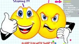 ♥AGARIO♥6,000 MASS WITH JUST A VIRUS? AGARP GAME!