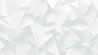 White Polygons 4K