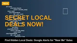 Find Hidden Local Deals: Google Alerts for 