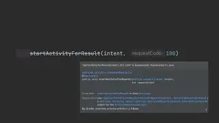 NEW START ACTIVITY FOR RESULT (DEPRECATED) | ANDROID STUDIO