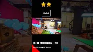 RC Car Balloons Challenge #challenge #rccar #balloon