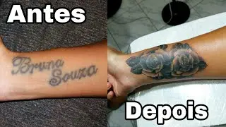 COBRINDO TATUAGEM COM BONFIM TATTO | Brunna Souza