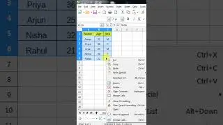 Libreoffice calc transpose data  