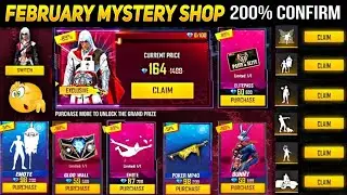 MYSTERY SHOP FREE FIRE || MYSTERY SHOP 13.0 FREE FIRE || FEBRUARY MONTH ELITE PASS DISCOUNT EVENT