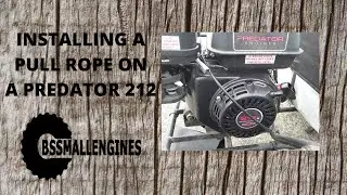Installing a Pull Rope on a Predator 212