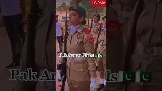 Brave army girl