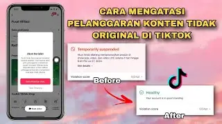 Cara Mengatasi Pelanggaran Konten Tidak Original Di Tiktok