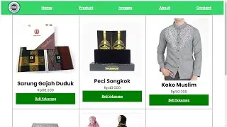 Website Landing Page Sederhana Menggunakan HTML || Muhamad Rafli Maulana Rizki || XII-SIJA