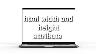 HTML Width Height Attribute | what is width height attribute | width height attribute #htmltutorial