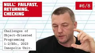 The Pain of OOP, Lecture #6: NULL references [object oriented programming crash course]
