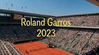 Roland Garros 2023 (1/4 Final) Entrée des joueurs