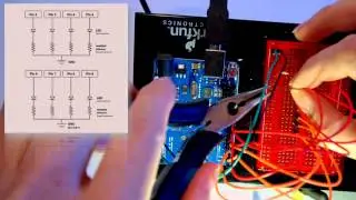 Circuit #4: 8 LED circuit of the SIK Guide