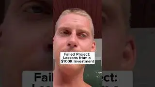 My lesson from 100k failed project