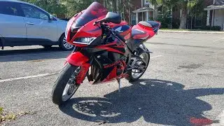 2008 Honda CBR 600rr Riding Back Country Roads Part 3