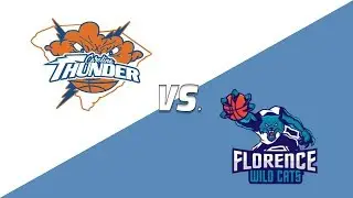 Florence Wildcats at Carolina Thunder | Live Sports | Basketball
