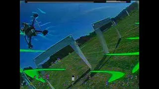 SDC Nynäshamn 2020, qualification round with mid air [Quad FPV Drönare]