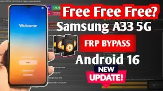 [ New Method 2026 ] Samsung A33 FRP Bypass Android 16 || Google Account Remove Very Easy
