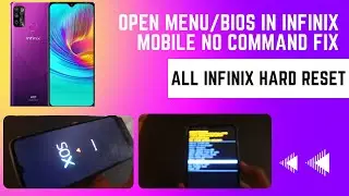 How to open bios/menu in Infinix for hard reset | All Infinix hard reset | No Command Fix