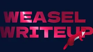 Weasel  Tryhackme Writeup - Walkthrough