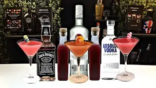3 COCTELES CON GRANADINA CASERA