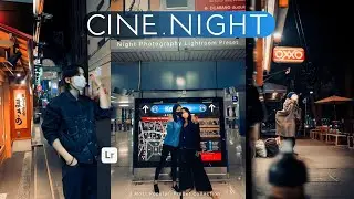 Free Lightroom mobile presets download dng, night lightroom preset, lightroom preset night, cinemati