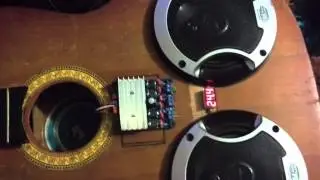 Колонка из гитары