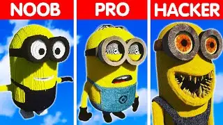 NOOB vs PRO vs HACKER Minion – Teardown Explosion