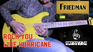 SCORPIONS |Rock you like hurricane| GUITAR SOLO