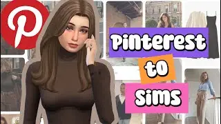 Pinterest to Sims 😲| Sims 4 CAS Challenges