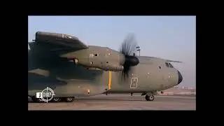 French A400M Atlas in action footages compilation